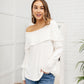 Top Tier Sweater in Ivory
