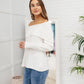 Top Tier Sweater in Ivory