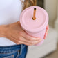 Total Eclipse Tumbler In Baby Pink