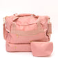 Travel Bestie Duffel in Pink