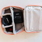 Travel Cord Organizer Case in Pink