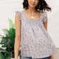 Trevi Tank in Blue