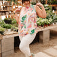 Tropical Rain Sleeveless Top