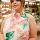 Tropical Rain Sleeveless Top