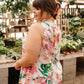 Tropical Rain Sleeveless Top