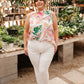Tropical Rain Sleeveless Top