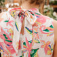 Tropical Rain Sleeveless Top