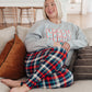 Your New Favorite Joggers in Multi Color Plaid
