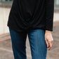Twist And Shout Top in Black