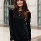 Twist And Shout Top in Black