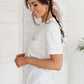 Embroidered Three Shamrock Tee