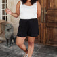 Ribbed & Ridiculously Comfy Shorts In Black