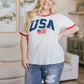 USA Ringer Graphic T-Shirt