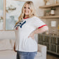 USA Ringer Graphic T-Shirt