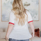 USA Ringer Graphic T-Shirt
