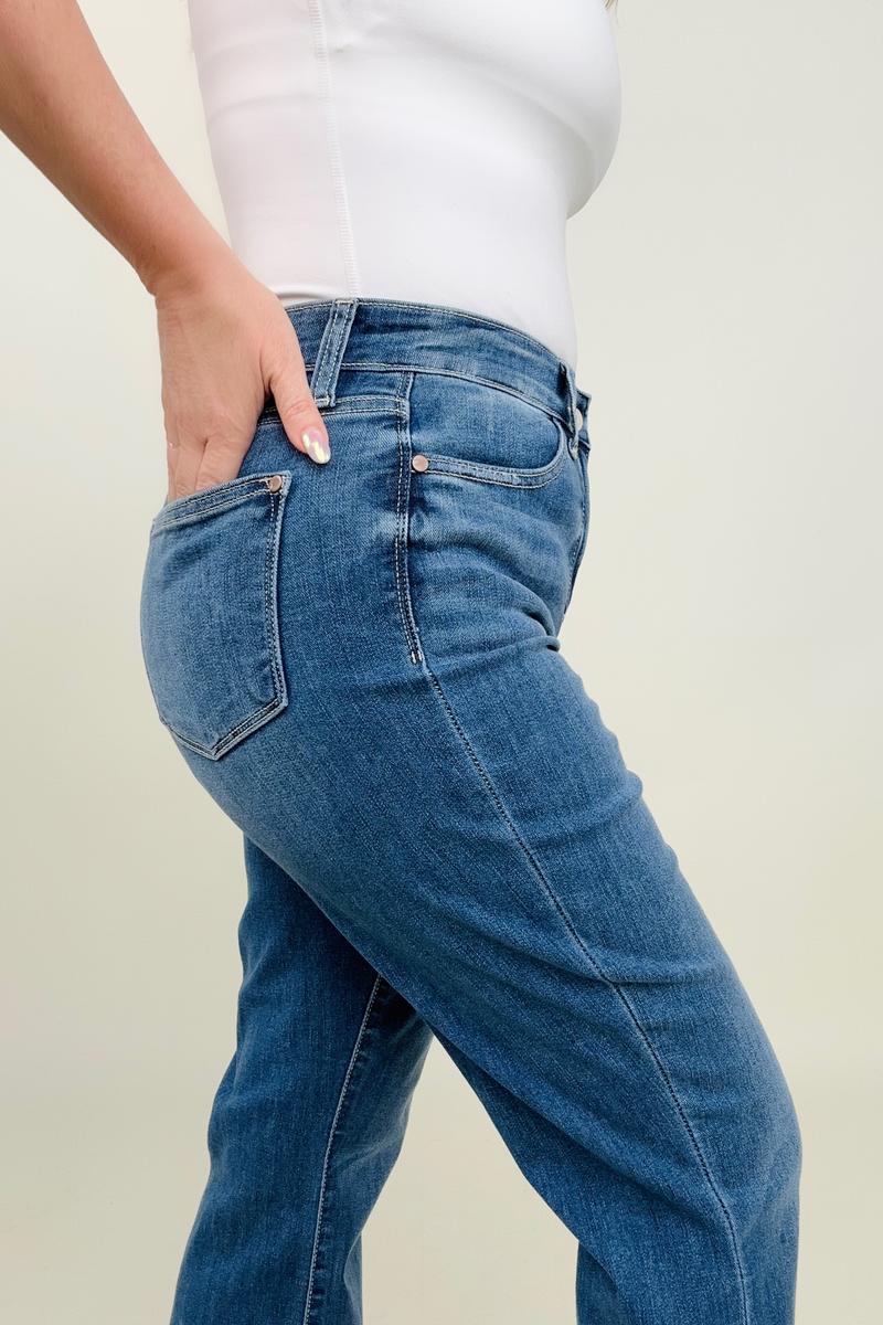 Judy Blue Release Hem Cropped Jeans