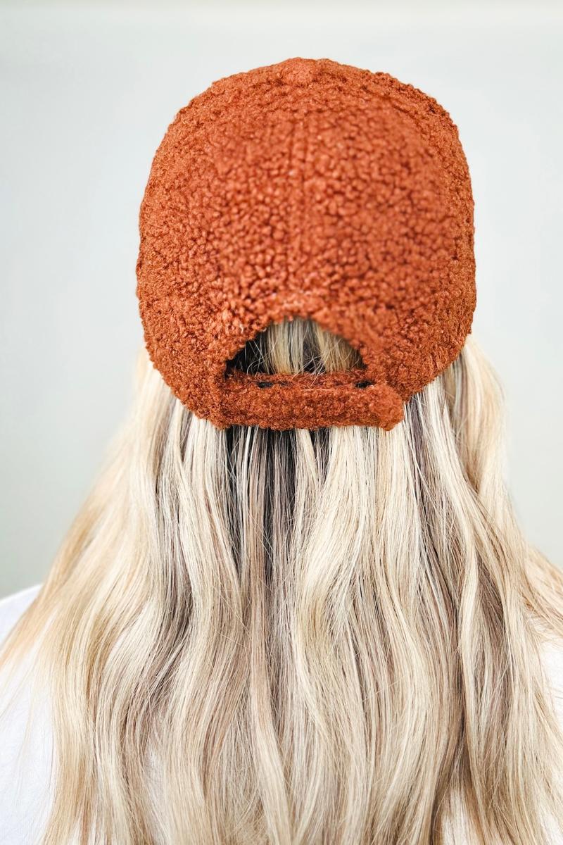 Teddy Fleece Baseball Cap - Multiple colors