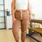 Unconditional Comfort Joggers in Deep Camel