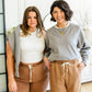 Unconditional Comfort Joggers in Deep Camel