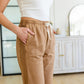 Unconditional Comfort Joggers in Deep Camel