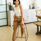 Unconditional Comfort Joggers in Deep Camel