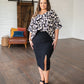 Pencil Me In Pencil Skirt in Black