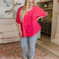 Unforgettable V-Neck Animal Print Blouse
