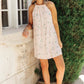 Swiss Dot Floral Dress