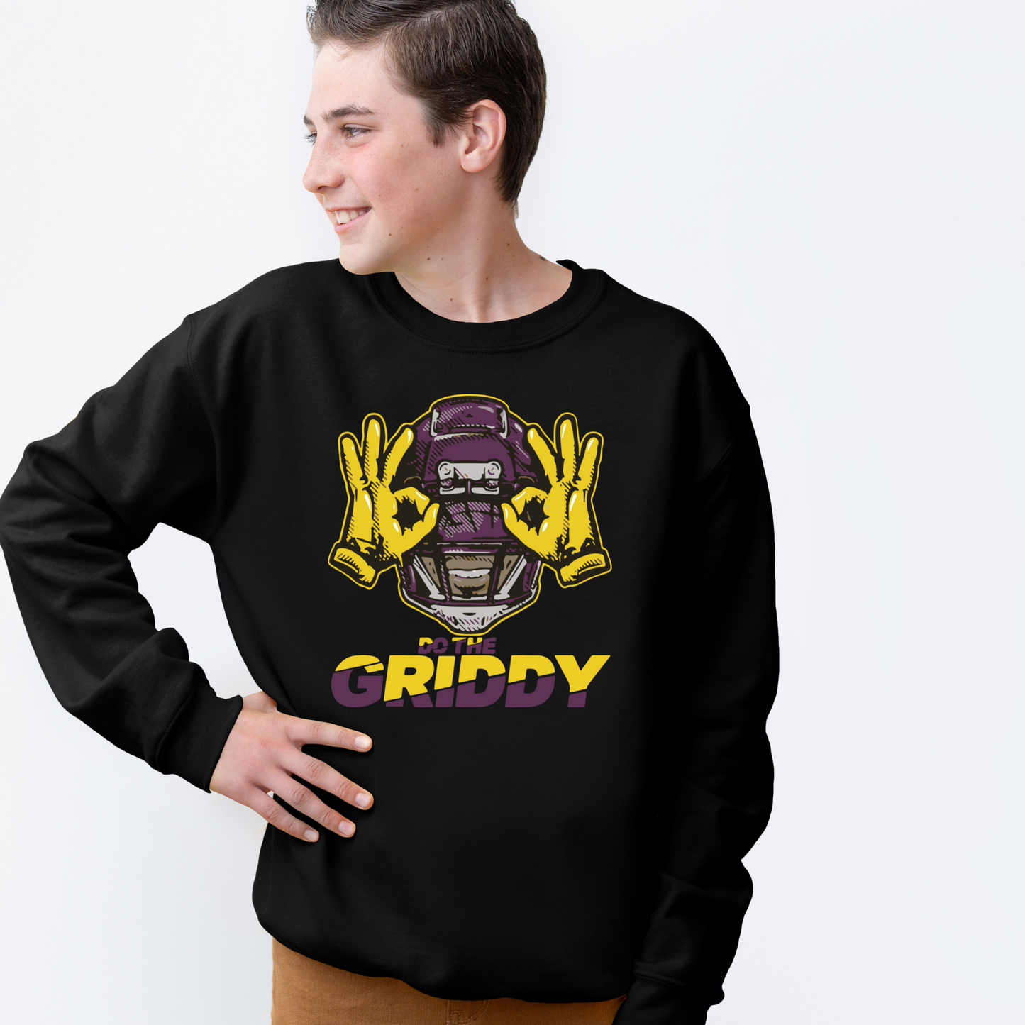 Youth Griddy Football Hoodie