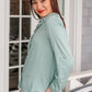 Unwavering Confidence Blouse in Light Blue