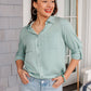 Unwavering Confidence Blouse in Light Blue