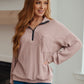 Up for Discussion Half Zip Pullover