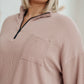 Up for Discussion Half Zip Pullover