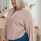 Up for Discussion Half Zip Pullover