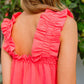 Uptown Top in Coral