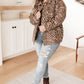 Can't Be Tamed Shacket in Brown