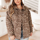 Can't Be Tamed Shacket in Brown