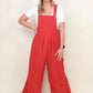 Wide Leg Jumpsuit With Pockets