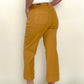RESTOCK Judy Blue Garment Dyed Straight Leg Cropped Jeans - Mustard