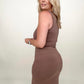 Zenana Cotton Midi Tank Dress - Multiple colors