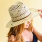 Vacation Days Open Weave Panama Hat