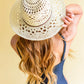 Vacation Days Open Weave Panama Hat