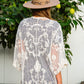 Vacay Babe Cardigan In Natural