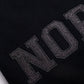 PREORDER: Embroidered Nope Glitter Sweatshirt in Four Colors