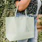 Valerie Faux Leather Tote Bag
