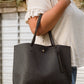 Valerie Faux Leather Tote Bag