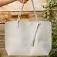 Valerie Faux Leather Tote Bag
