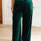 Velvet Elvis Wide Leg Velvet Pants