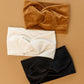 Velvet Twist Headband In Ivory