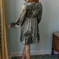 Velvet Verve V-Neck Dress
